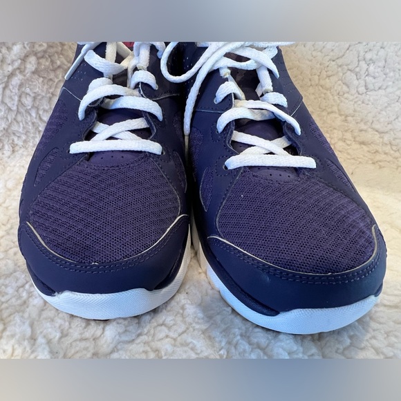 NIKE 💜💗 Training, Impact Shoes / Purple w Pink Swoosh , White Soles - Picture 4 of 11